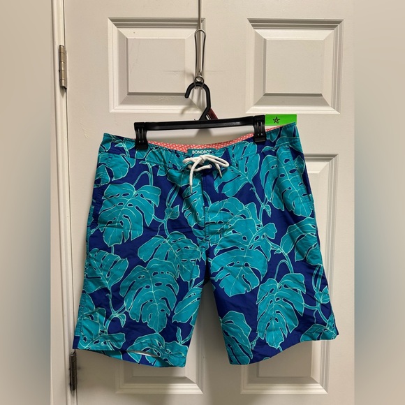 Mens Bonobos Swim Trunks with Mesh Liner - Picture 1 of 4